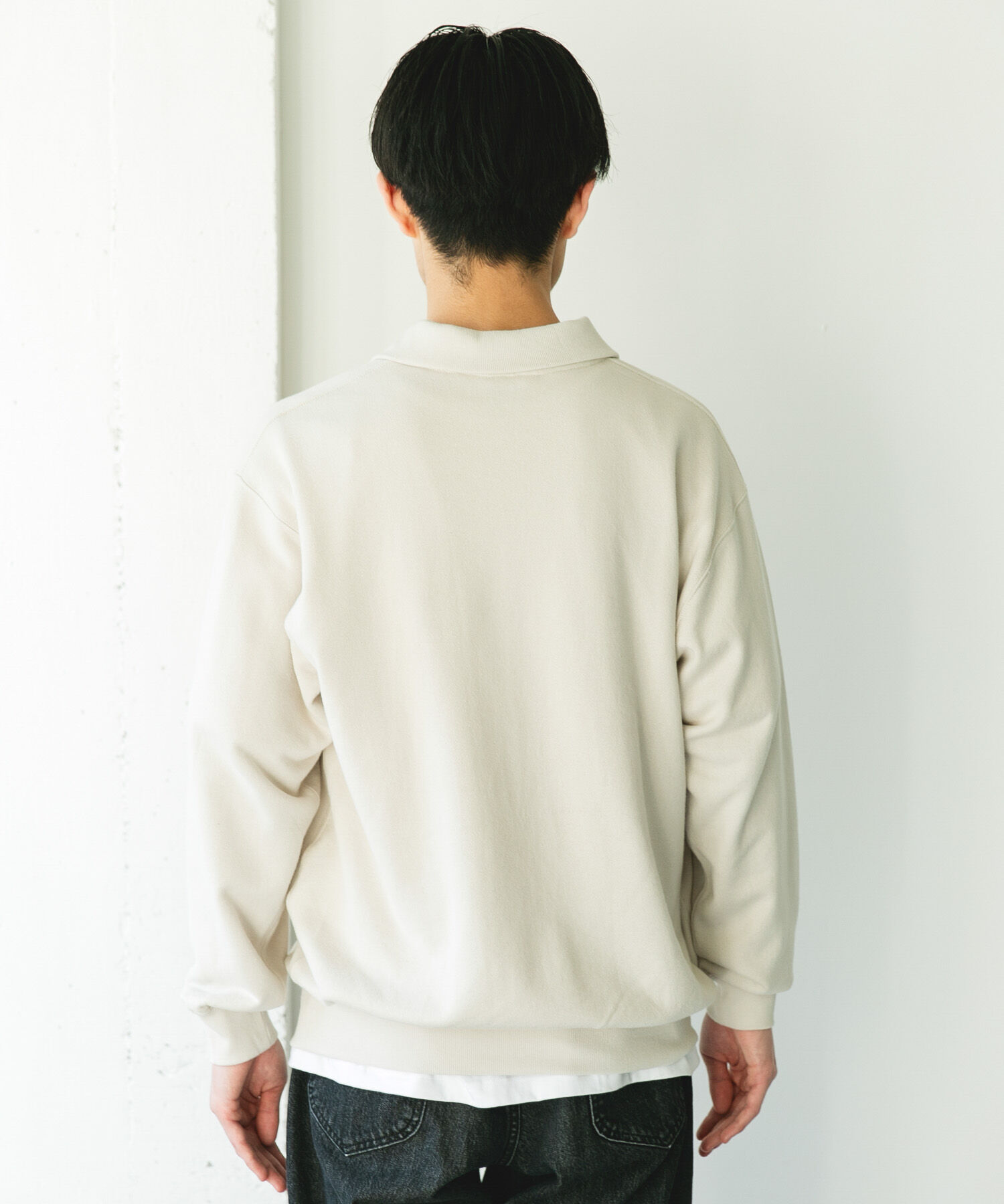 URBAN RESEARCH DOORS「TOMPKINS裏毛 スキッパースウェット」|スウェット・ジャージ|