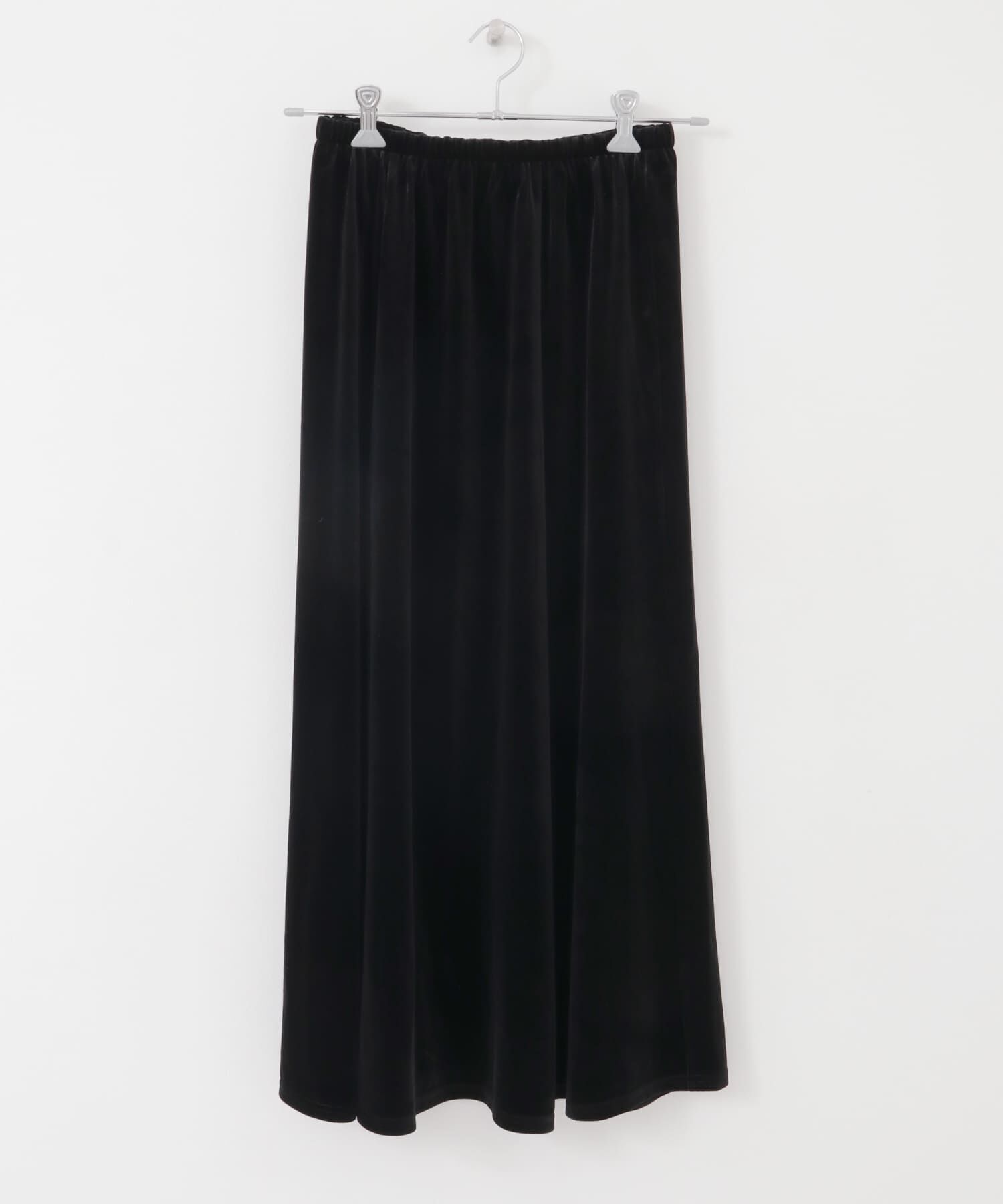  「セミフレアベロアスカート」|スカート|