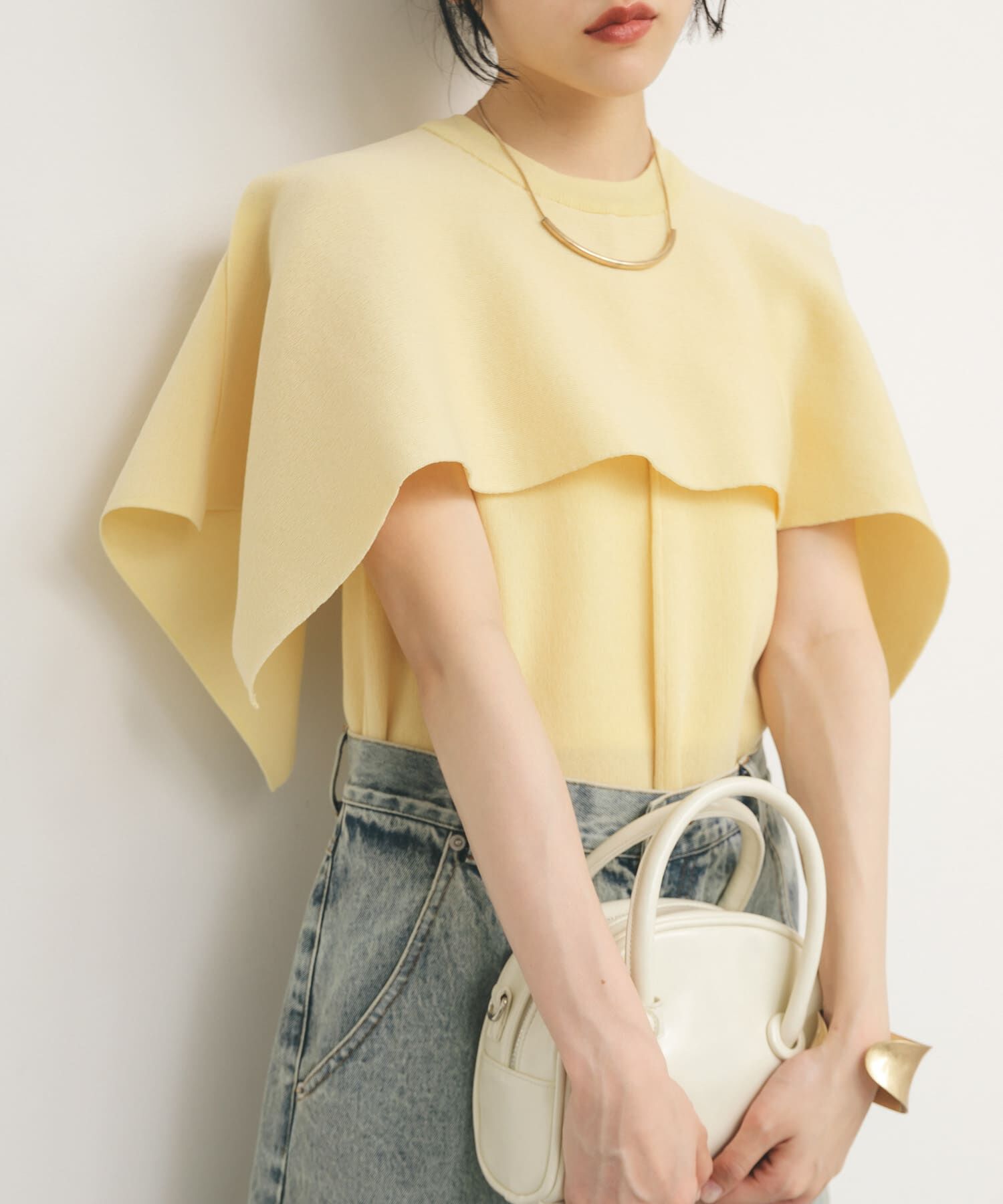  「スリットスリーブニット」|ニット・セーター|