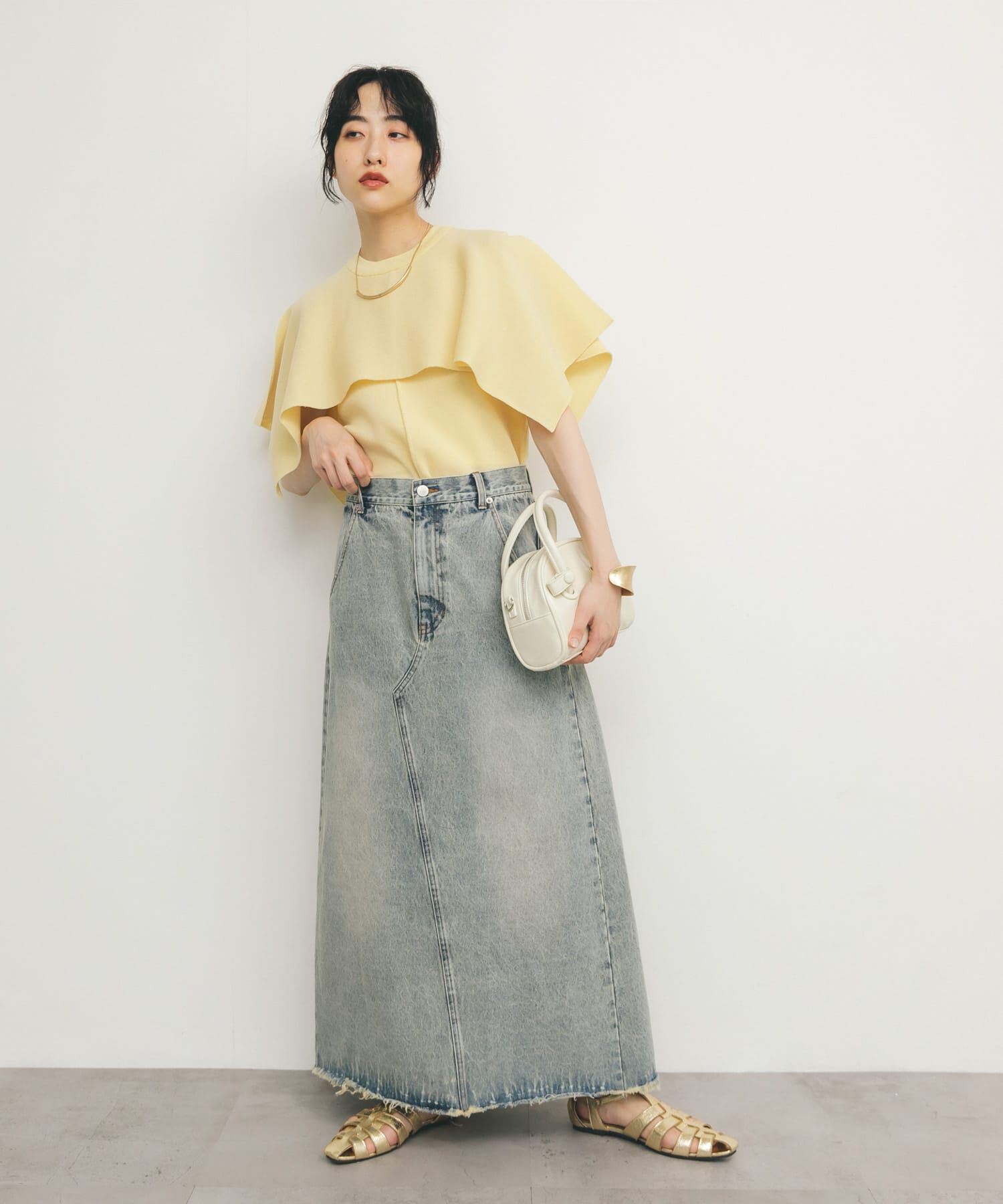  「スリットスリーブニット」|ニット・セーター|