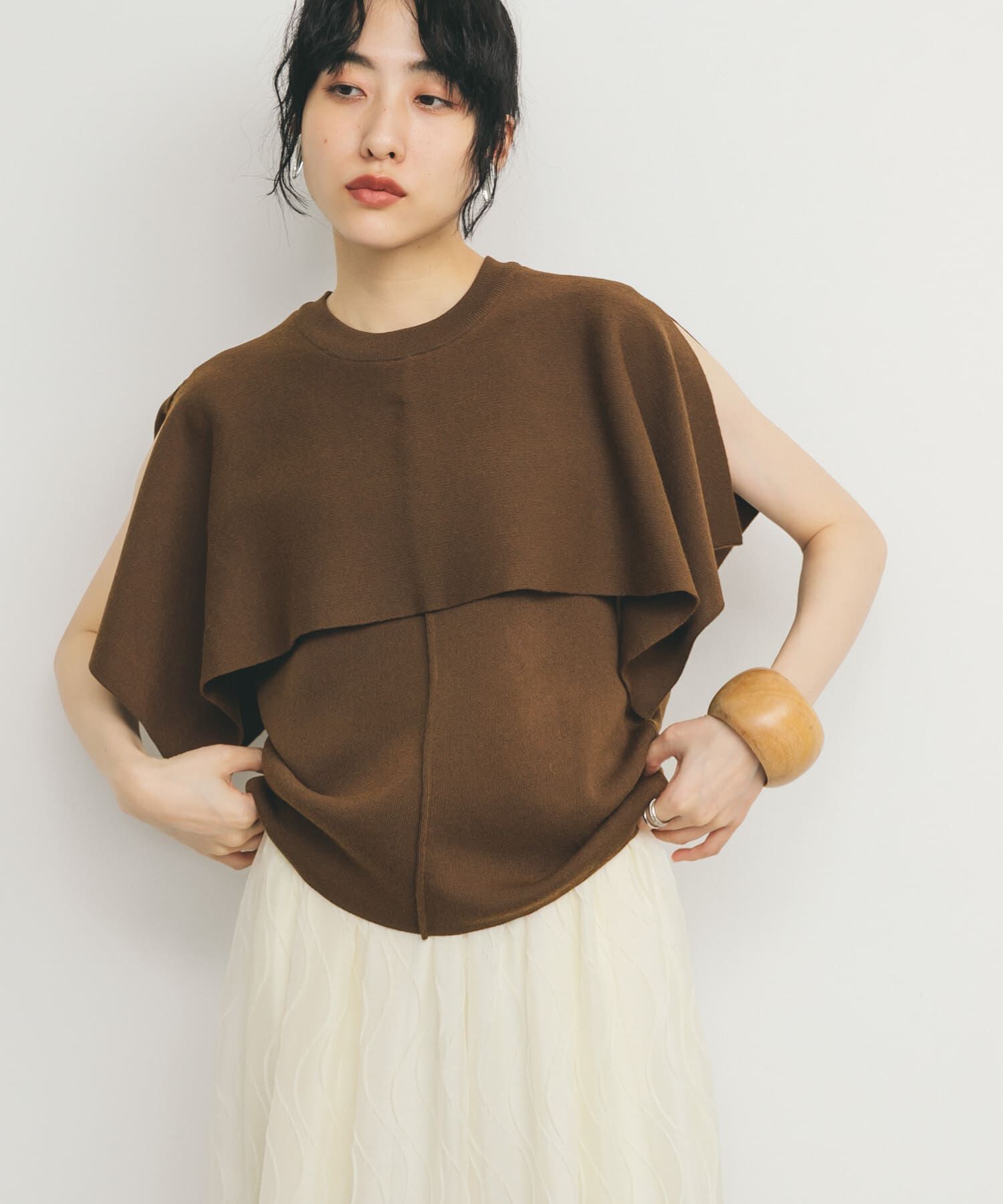  「スリットスリーブニット」|ニット・セーター|