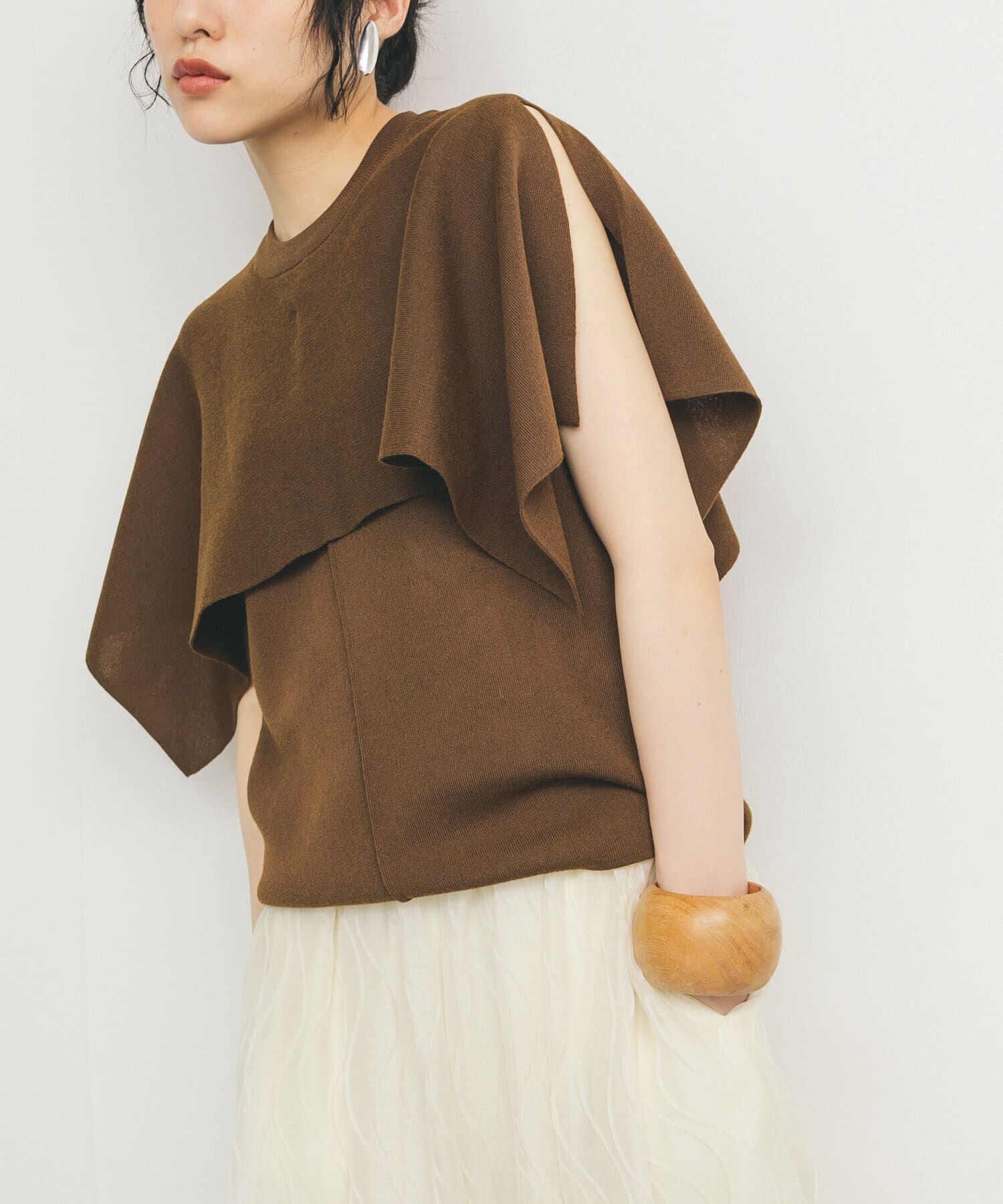  「スリットスリーブニット」|ニット・セーター|