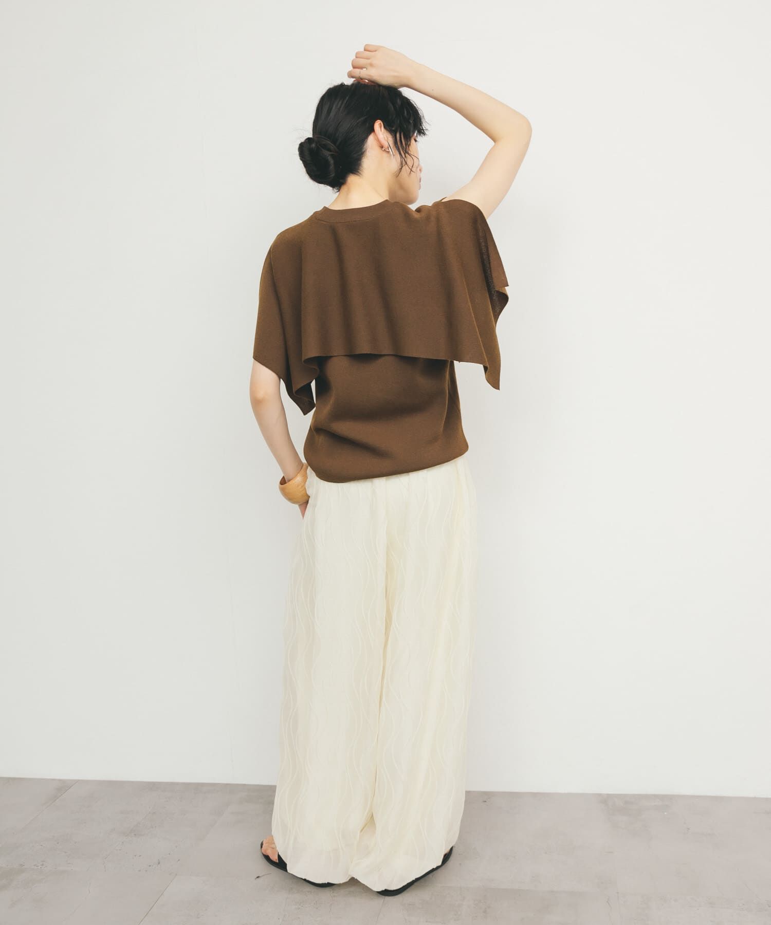  「スリットスリーブニット」|ニット・セーター|