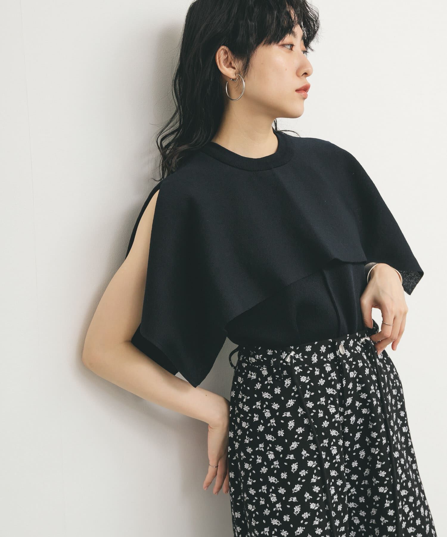  「スリットスリーブニット」|ニット・セーター|