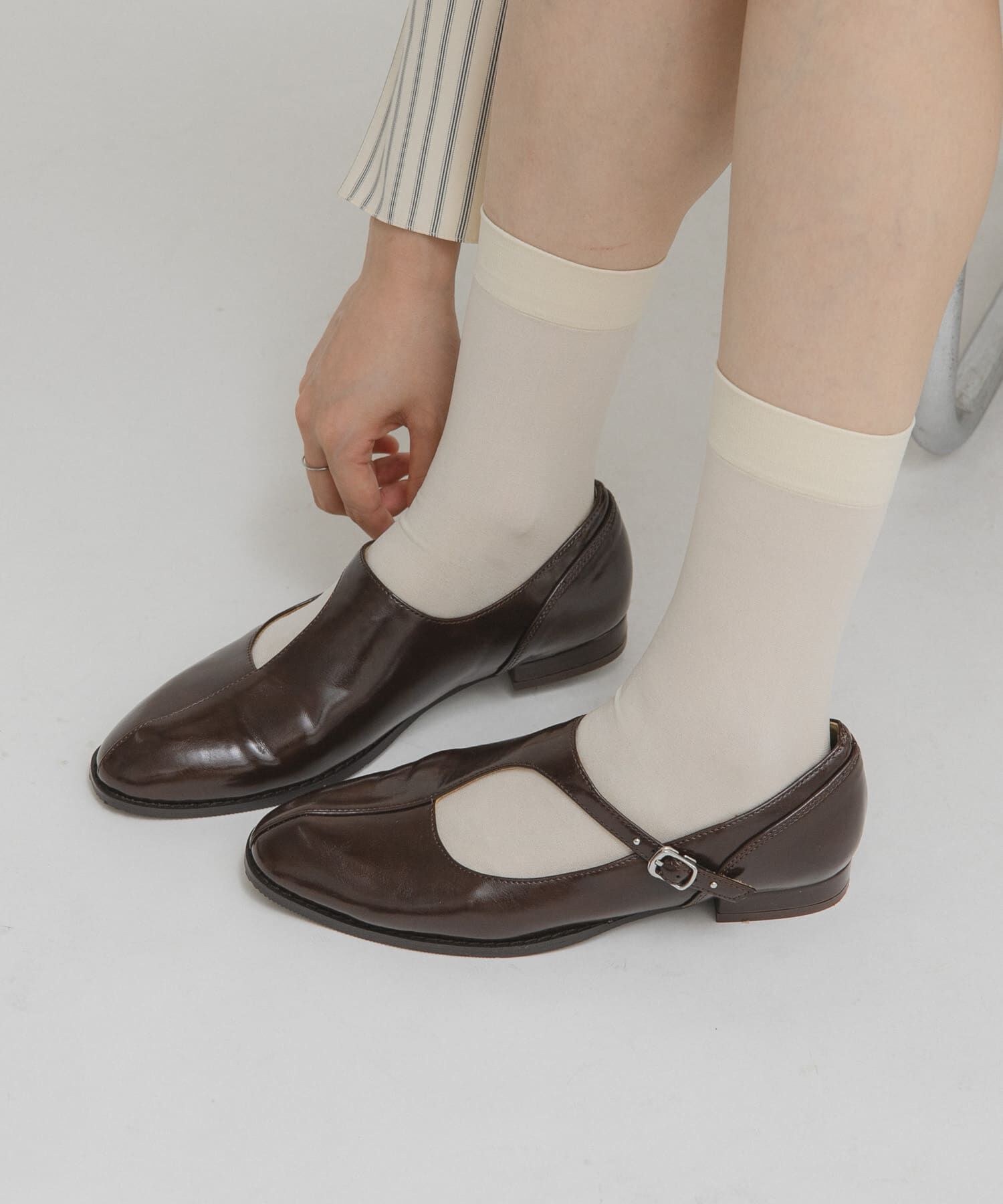  「アシンメトリーメリージェーンローファー」|その他|