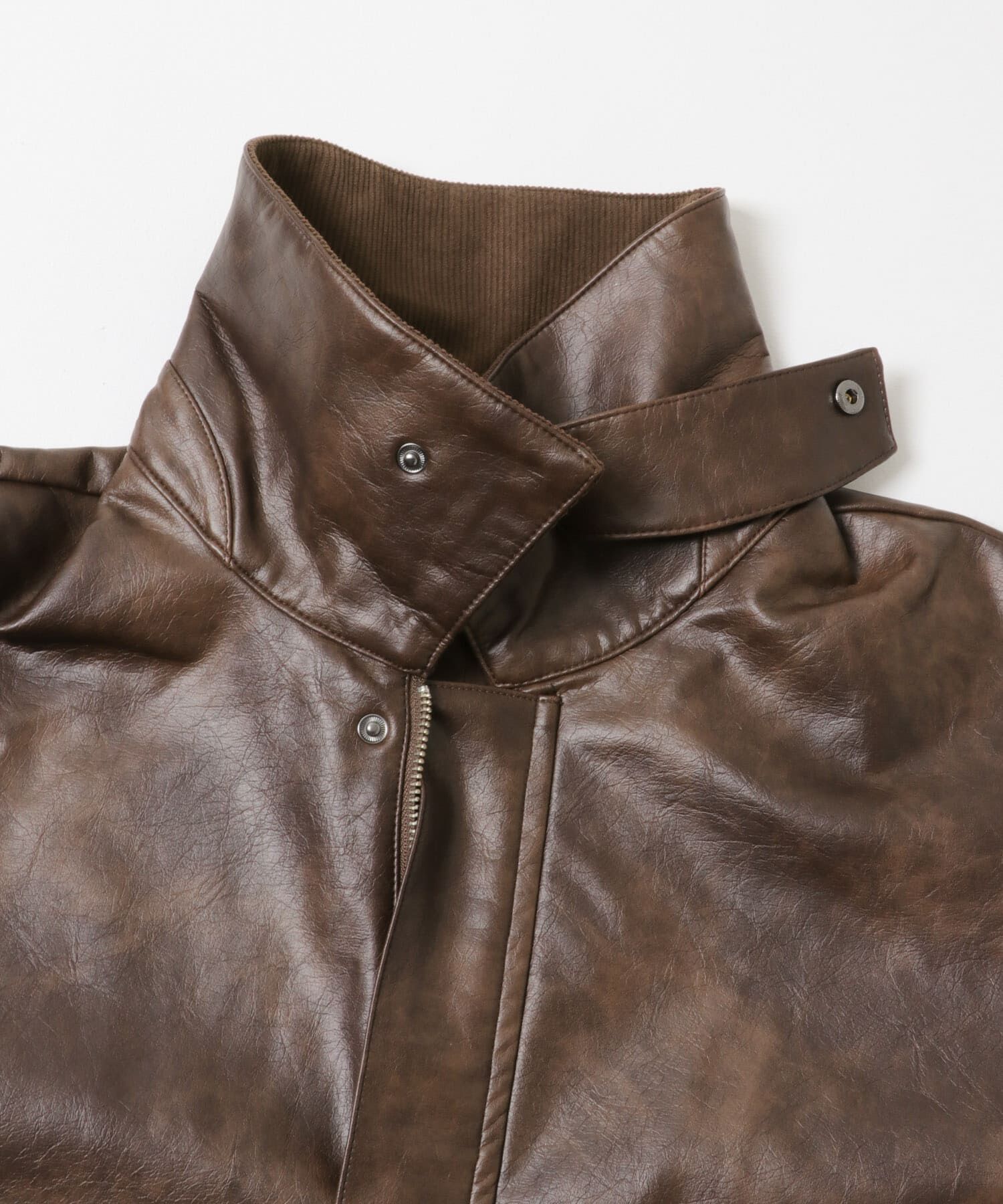 SENSE OF PLACE by URBAN RESEARCH「FLハンティングジャケット」|ノーカラーコート|