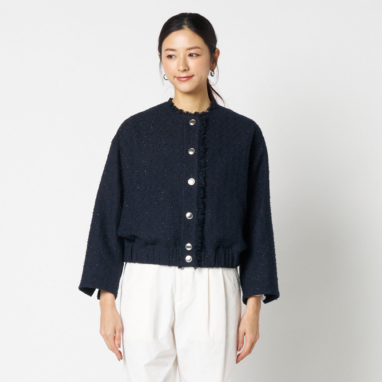 HELIOPOLE「HELIOPOLE TWEED BLOUSON」|ブルゾン・スタジャン|