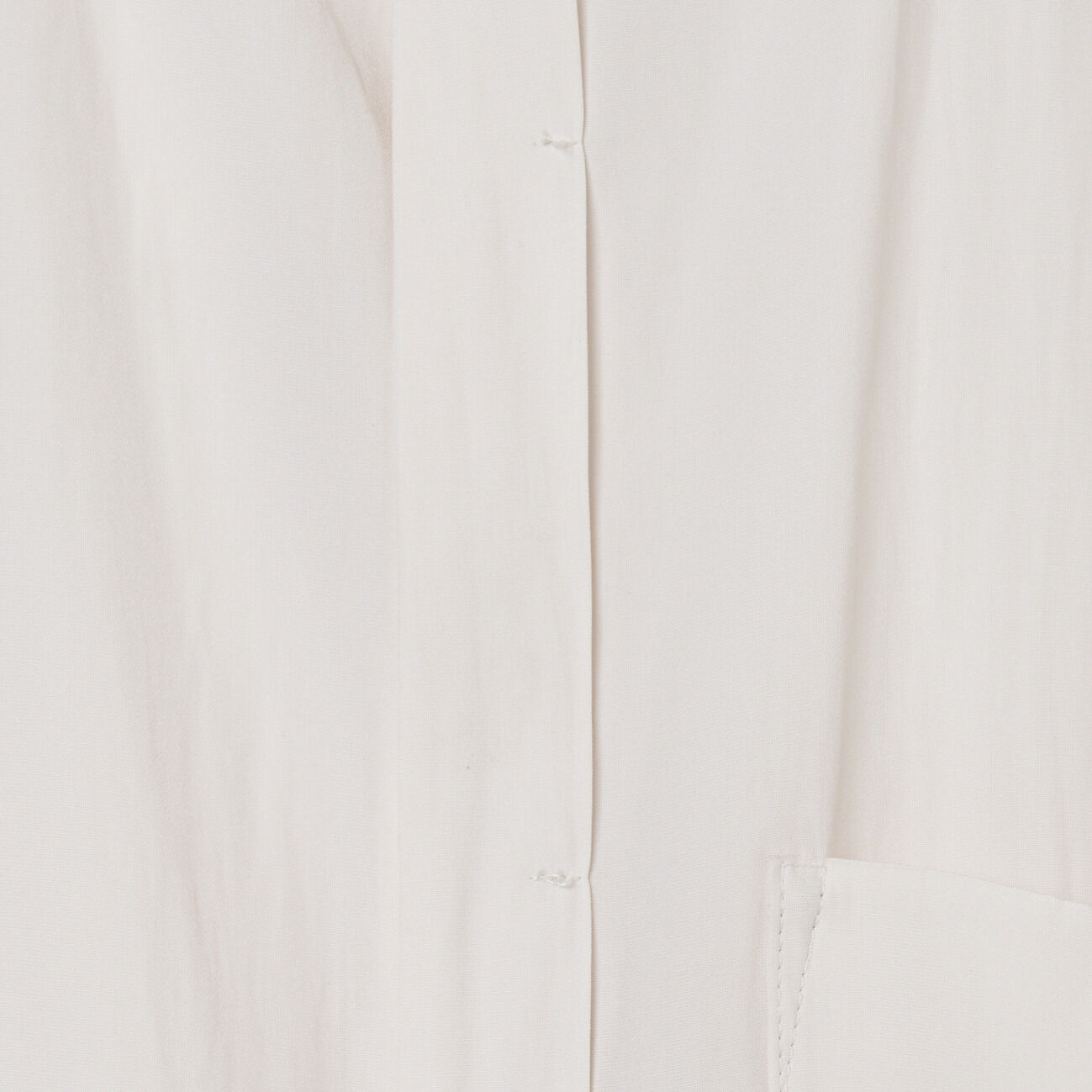 HELIOPOLE「HELIOPOLE CREPE COLLARLESS SHIRT」|シャツ・ブラウス|