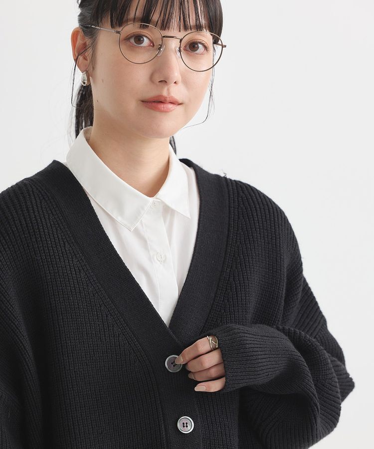 earth music&ecology「アンチピリングVネックカーディガン」|カーディガン|