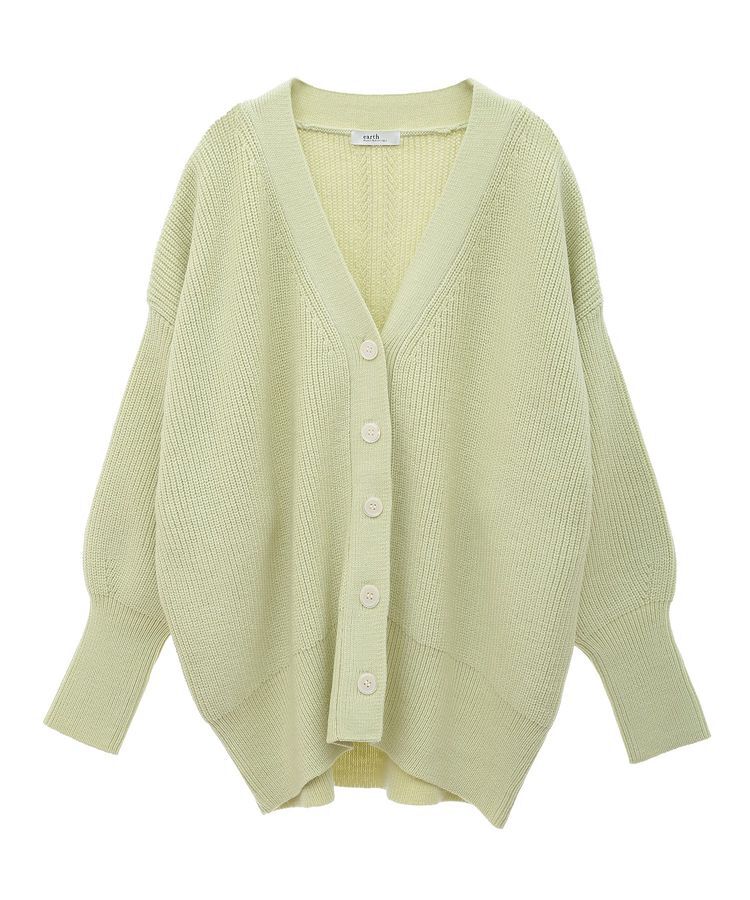 earth music&ecology「アンチピリングVネックカーディガン」|カーディガン|