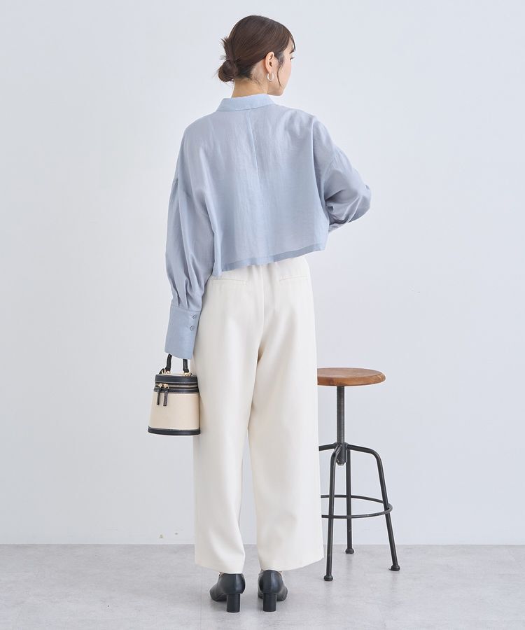 earth music&ecology「Wポケットショートシャツ」|シャツ・ブラウス|