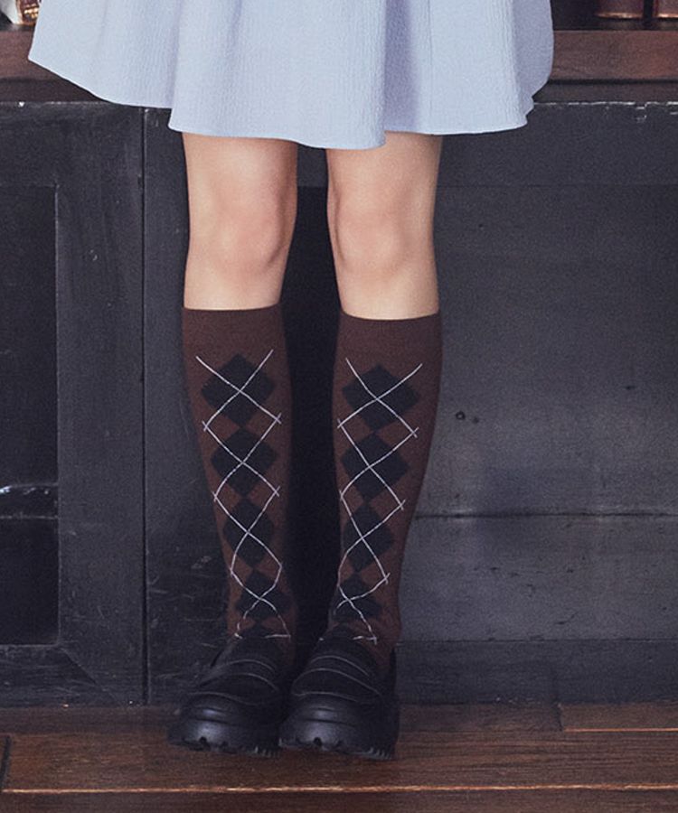 earth music&ecology「アーガイルソックス」|その他|