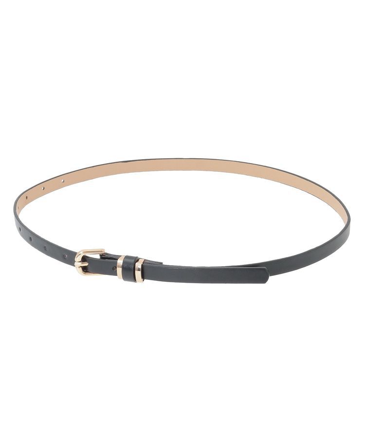 earth music&ecology「ダブルメタルカン 細ベルト」|ベルト|