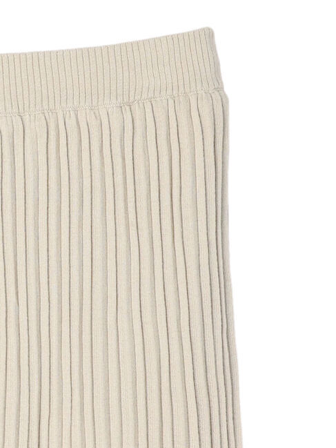  「ニットプリーツスカート」|スカート|