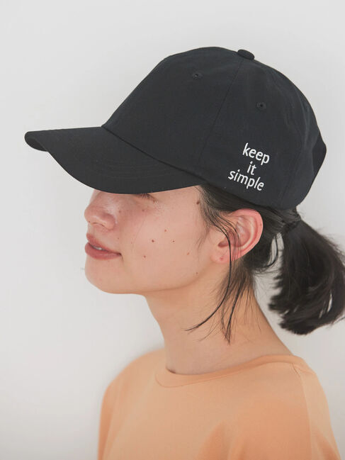  「ロゴキャップ」|その他|ブラック
