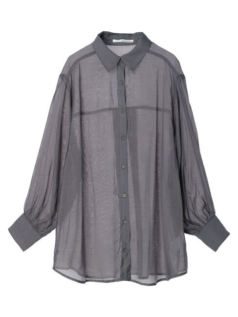 Green Parks「・ELENCARE　DUE　シアーシャツチュニック」|チュニック|