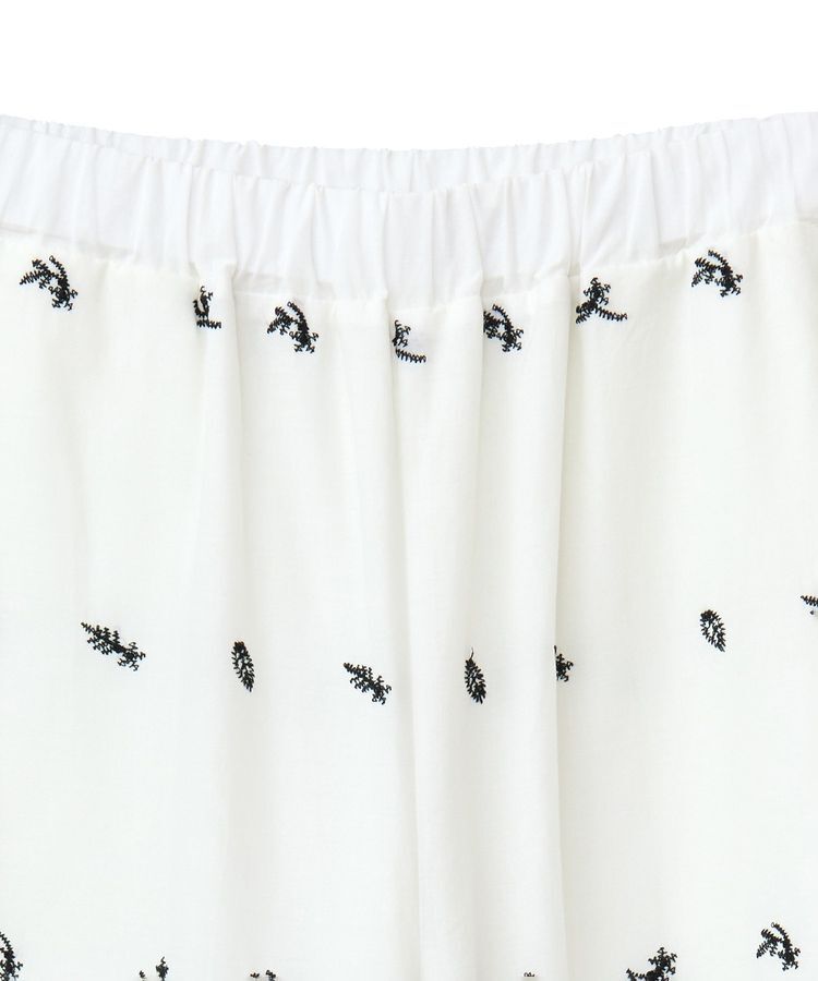 Green Parks「■ESCAR バイカラー刺繍ワイドイージーパンツ」|その他|