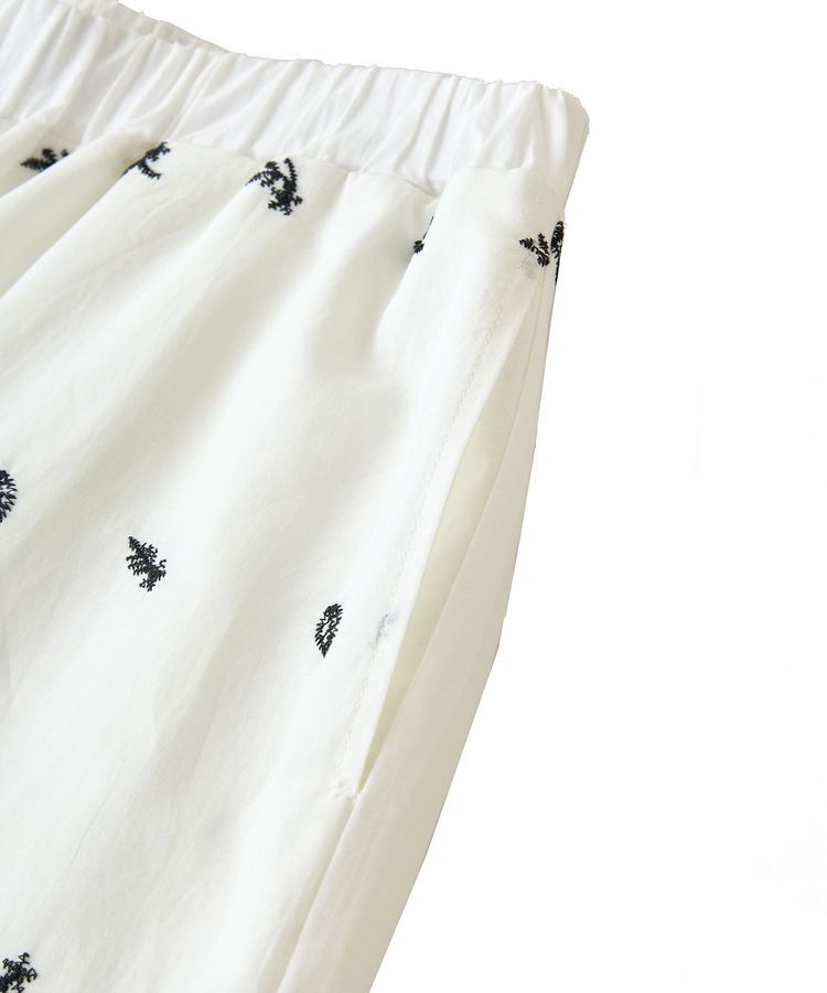 Green Parks「■ESCAR バイカラー刺繍ワイドイージーパンツ」|その他|