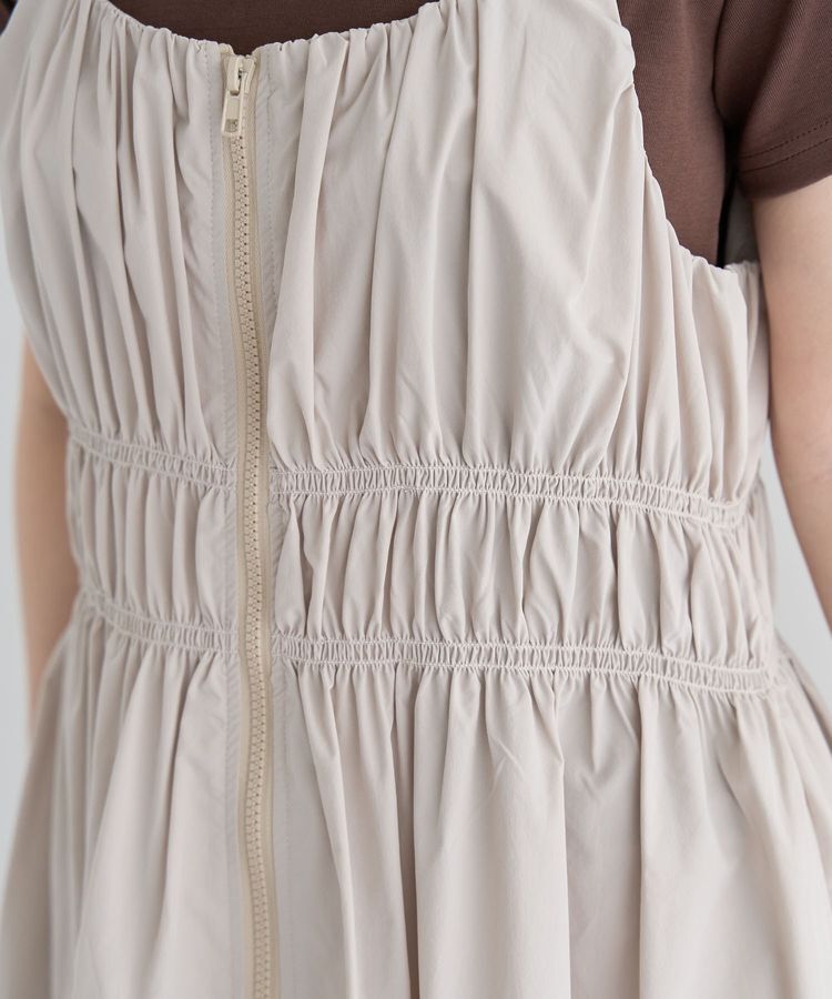 Green Parks「・SUGAR SPOON シャーリングジャンスカ」|ジャンパースカート|