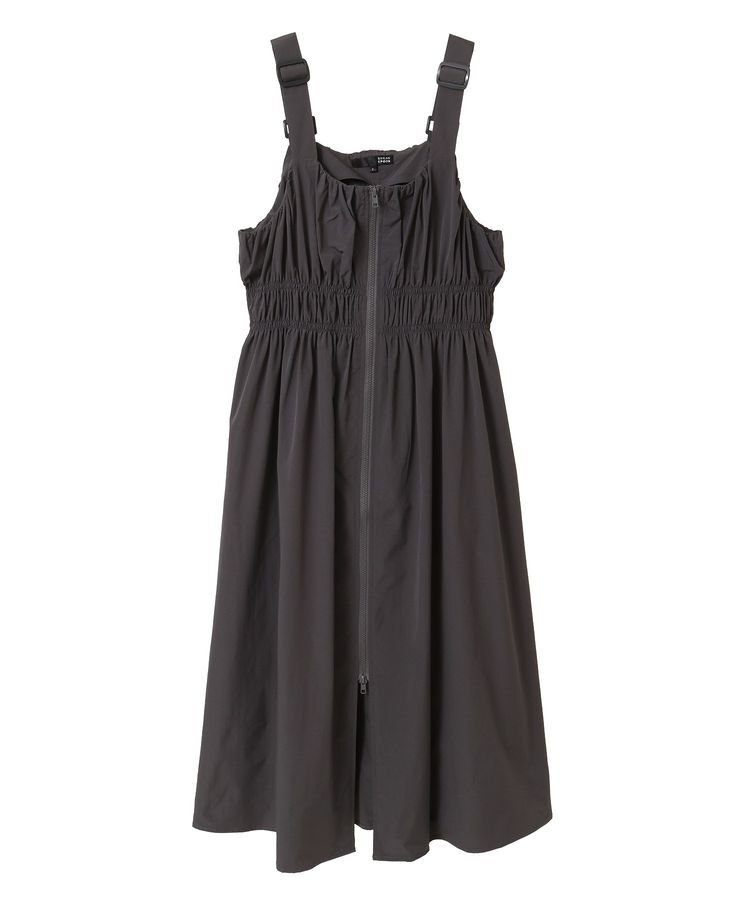 Green Parks「・SUGAR SPOON シャーリングジャンスカ」|ジャンパースカート|