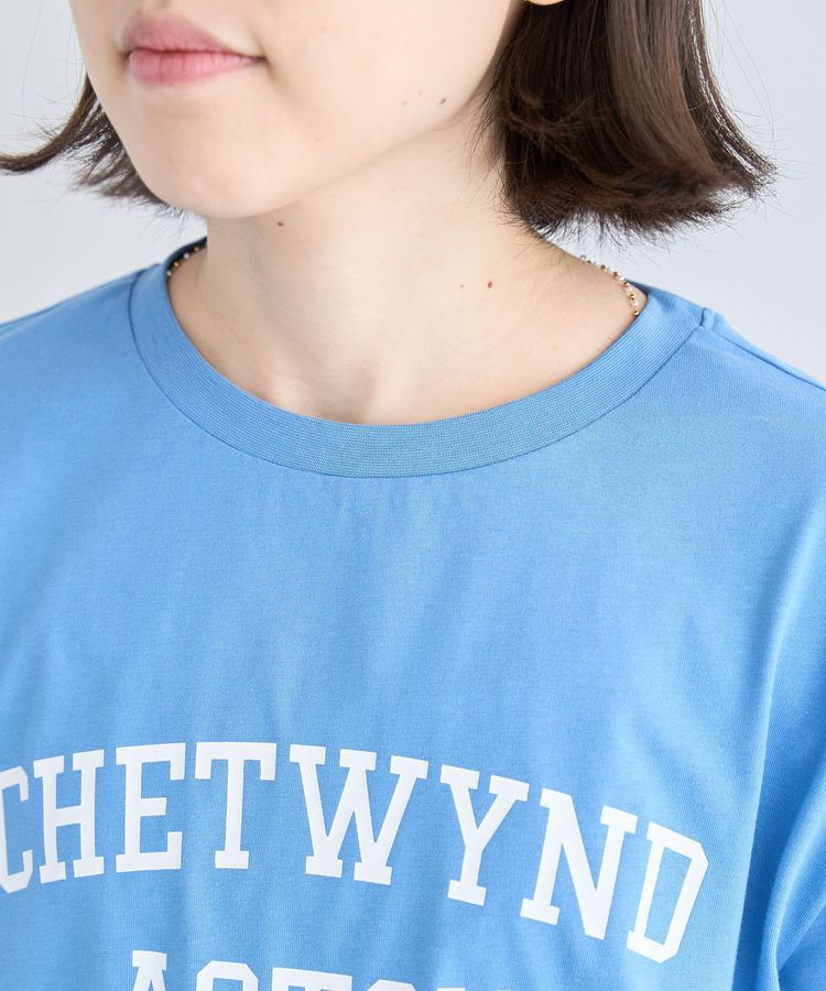 Green Parks「汗染み防止カレッジロゴボックスTシャツ」|Tシャツ・カットソー|