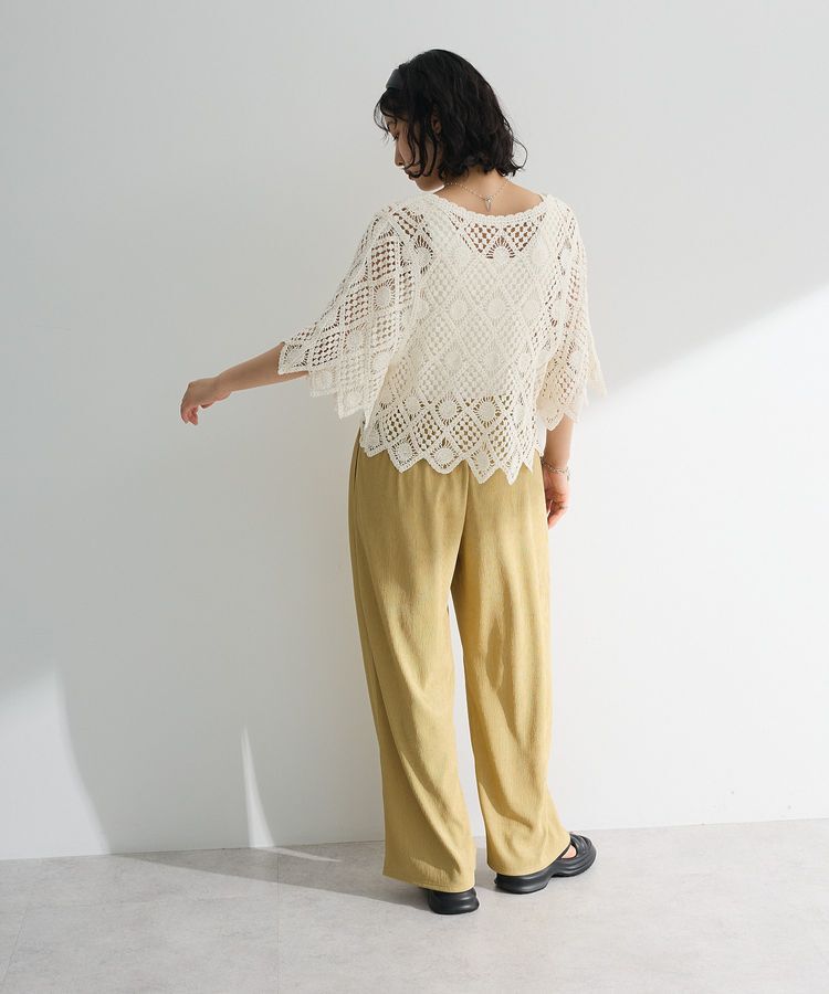 Green Parks「・SUGAR SPOON クロシェプルオーバー」|ニット・セーター|