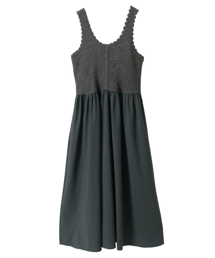 Green Parks「・SUGAR SPOON クロシェキリカエワンピース」|ワンピース|