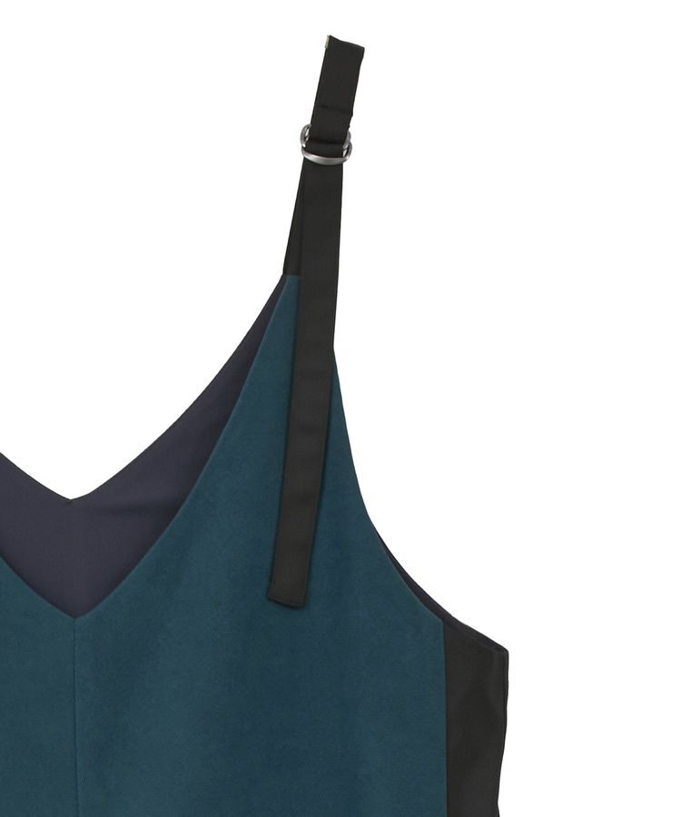 Editt by YECCA VECCA「サイドラインサロペット」|オールインワン|