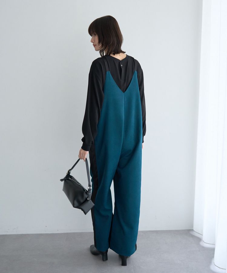 Editt by YECCA VECCA「サイドラインサロペット」|オールインワン|