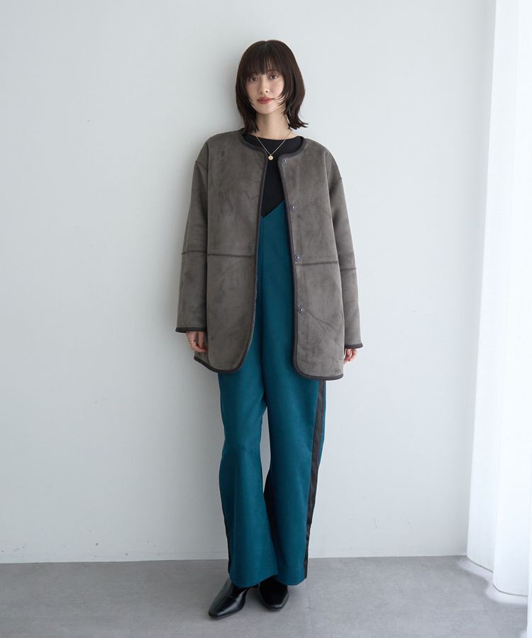 Editt by YECCA VECCA「サイドラインサロペット」|オールインワン|