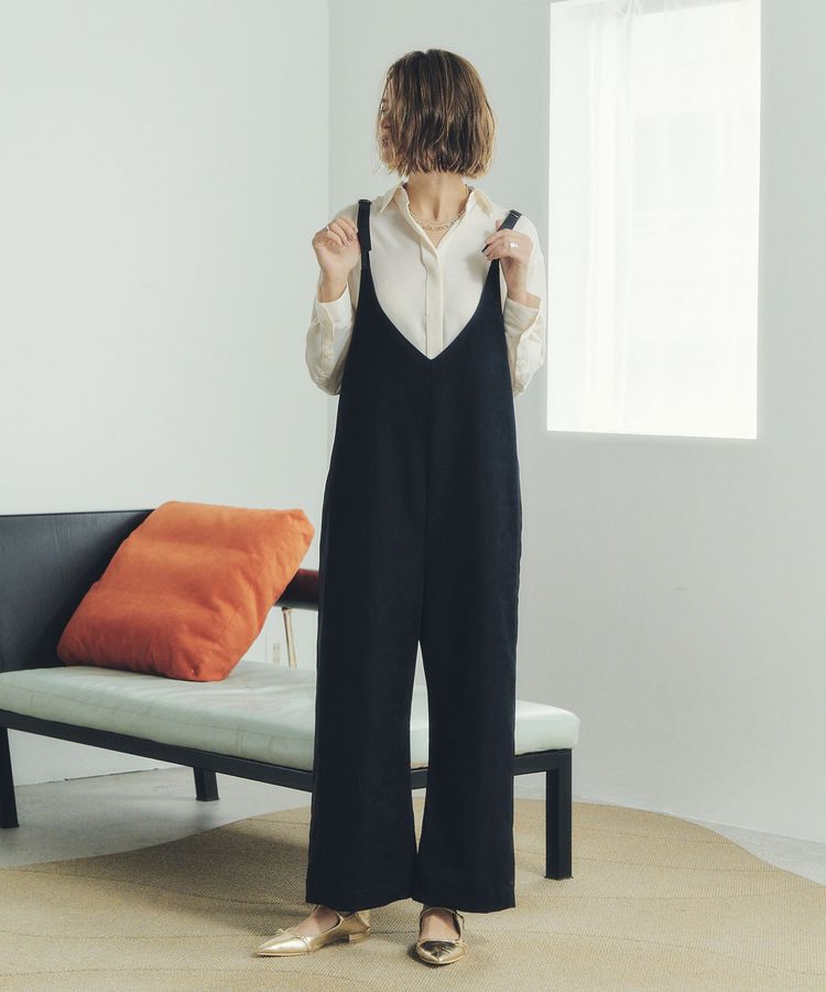 Editt by YECCA VECCA「サイドラインサロペット」|オールインワン|