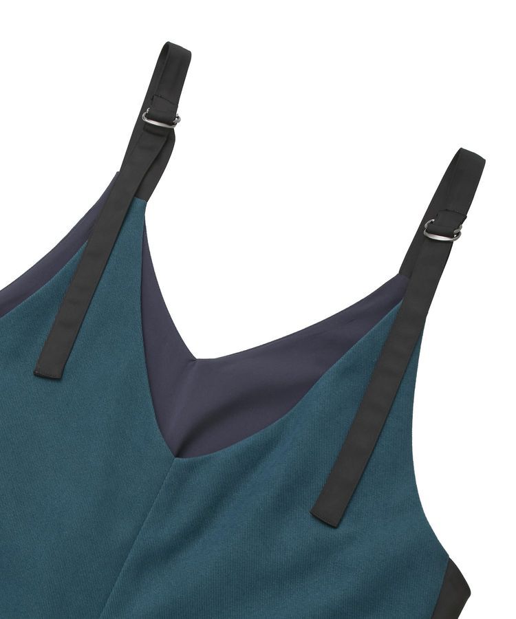 Editt by YECCA VECCA「サイドラインサロペット」|オールインワン|