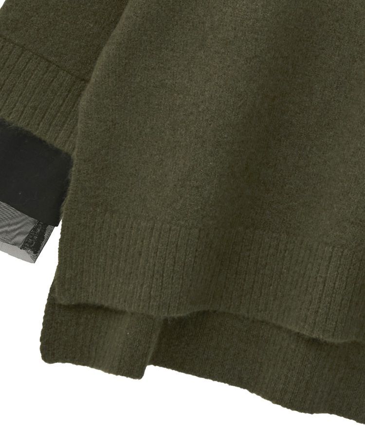 Editt by YECCA VECCA「袖レイヤードソフトニット」|ニット・セーター|