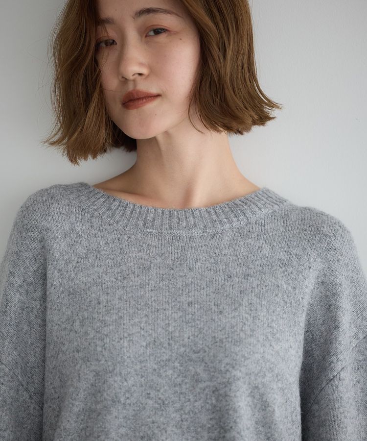 Editt by YECCA VECCA「袖レイヤードソフトニット」|ニット・セーター|