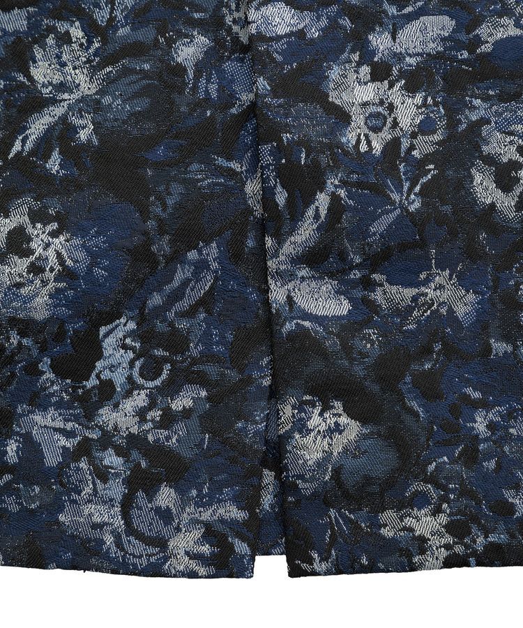 YECCA VECCA「ジャガードナロースカート」|フレア|