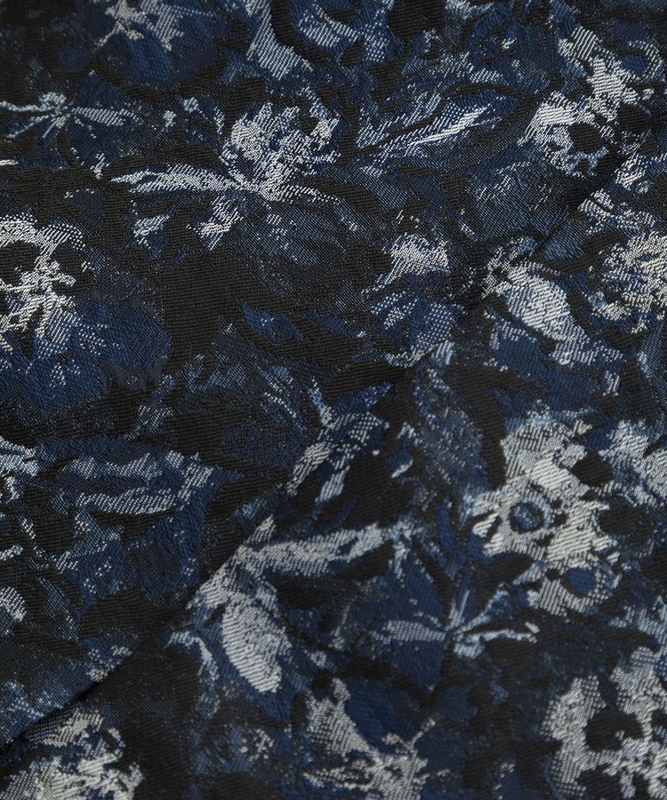 YECCA VECCA「ジャガードナロースカート」|フレア|