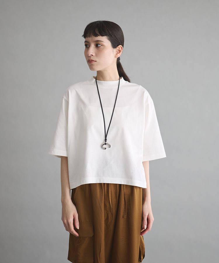 GARAGE OF GOOD CLOTHING「モックネック6分袖プルオーバー」|Tシャツ・カットソー|