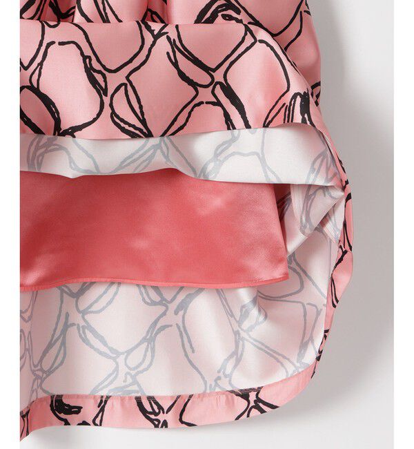 LOULOU WILLOUGHBY「【LOULOU WILLOUGHBY】ランバスチェックスカート」|スカート|