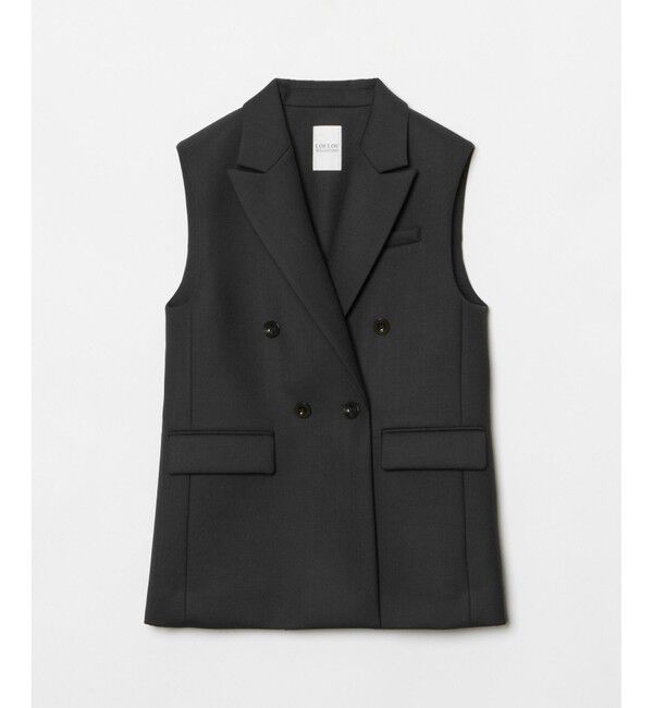 LOULOU WILLOUGHBY「【LOULOU WILLOUGHBY】ボンディングジレ」|ベスト・ジレ|