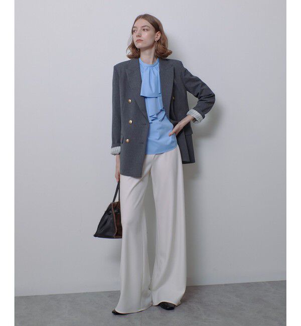 allureville「リオペルダブルブレストジャケット」|テーラードジャケット|