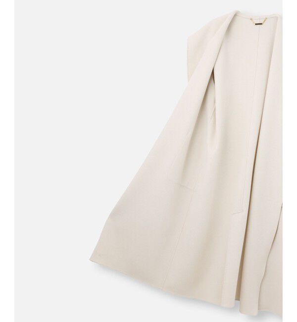 allureville「カシミヤ混リバービックショールコート」|その他|