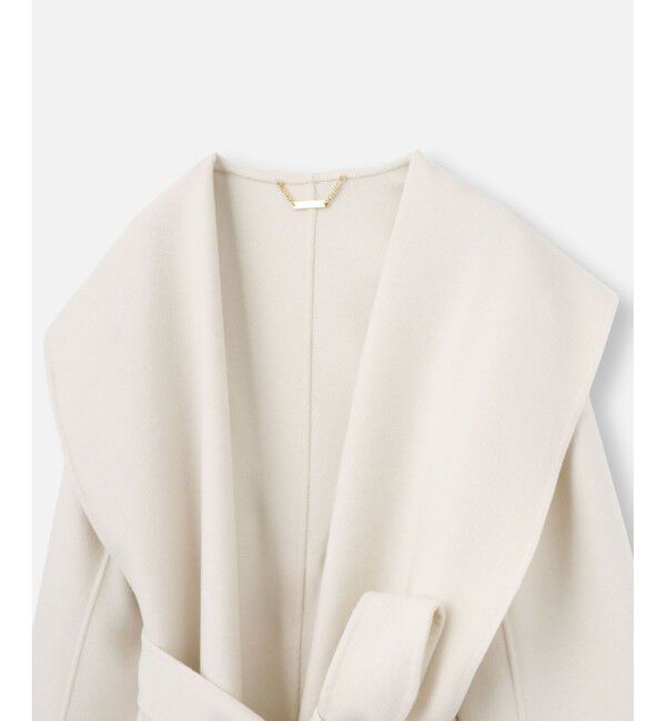 allureville「カシミヤ混リバービックショールコート」|その他|