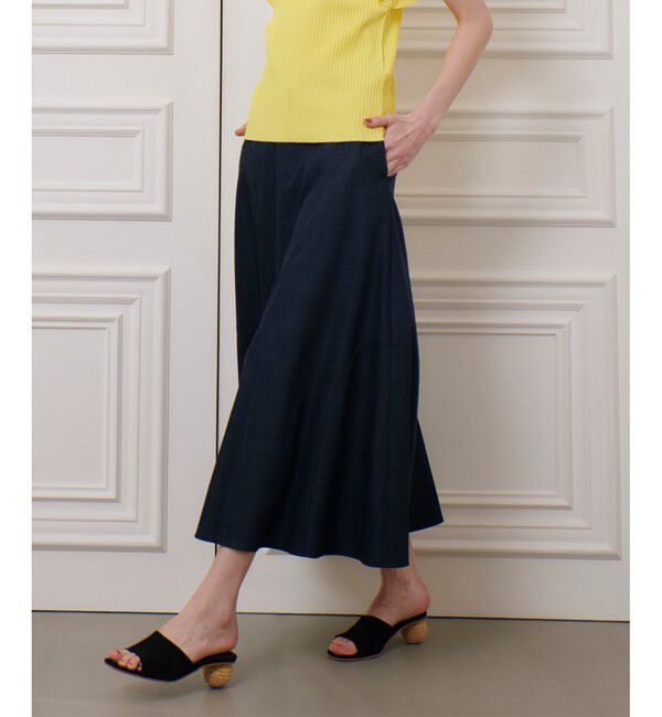 LOULOU WILLOUGHBY「【LOULOU WILLOUGHBY】デニムライクマーメイドスカート」|フレア|