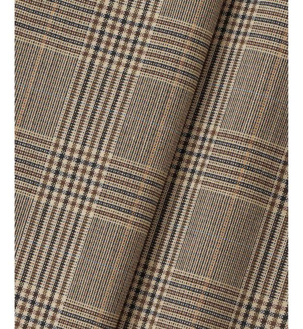 allureville「ディープタックチェックパンツ」|チノ|