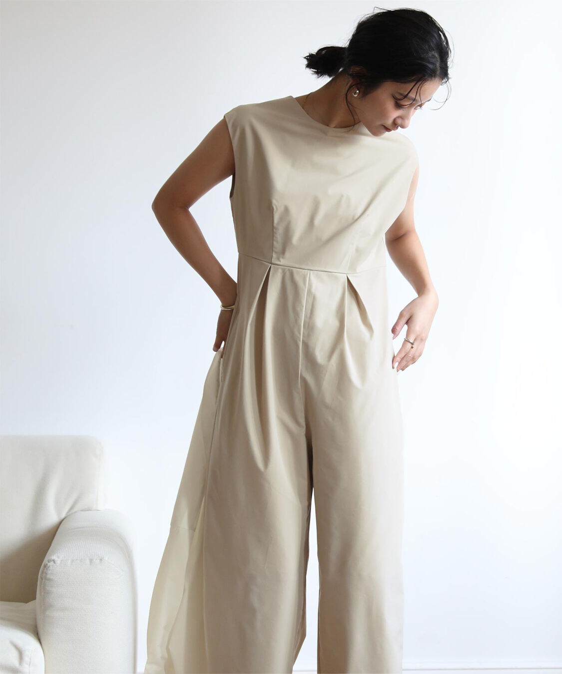 ur's「タックデザインオールインワン/ラッシュガード」|オールインワン|