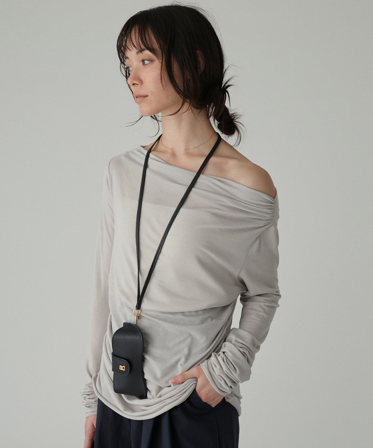 BABYLONE「【手洗い可】ギャザーベアテンカットソー」|Tシャツ・カットソー|ﾗｲﾄﾍﾞｰｼﾞｭ