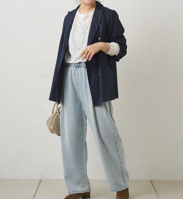  「前後2WAYシアーワッフルカットソー」|Tシャツ・カットソー|