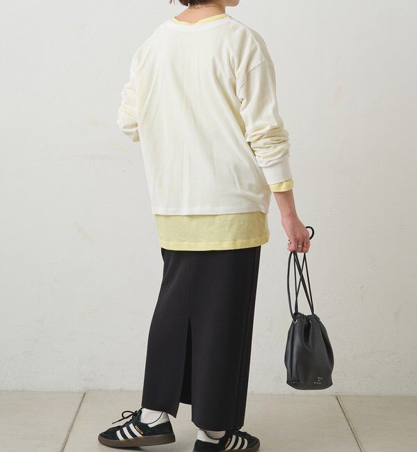  「前後2WAYシアーワッフルカットソー」|Tシャツ・カットソー|