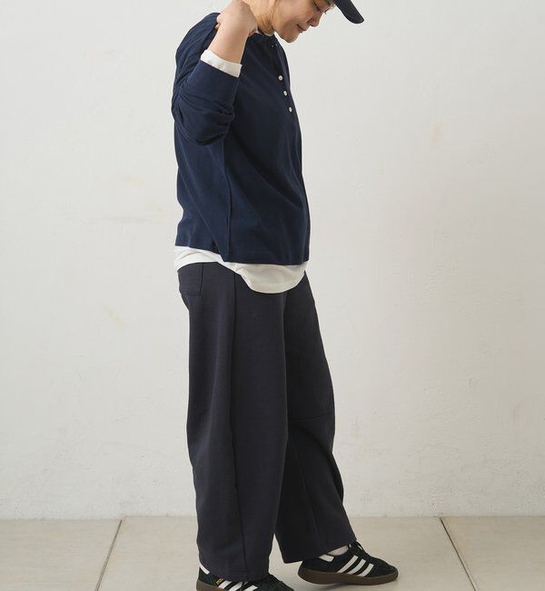  「前後2WAYシアーワッフルカットソー」|Tシャツ・カットソー|