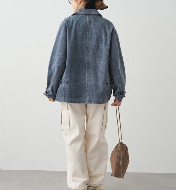  「カツラギカバーオールジャケット」|デニムジャケット|